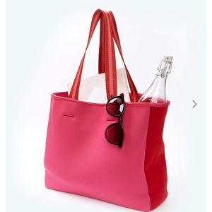 Summersalt Pink Neoprene Beach Tote Bag